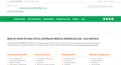 Desktop Screenshot of medreflexline.ro